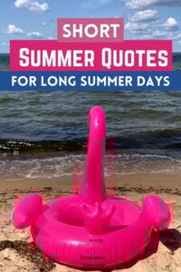 Pink floatie