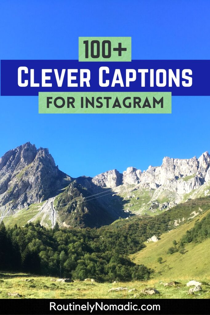 145 Simple But Clever Captions for Instagram - Routinely Shares