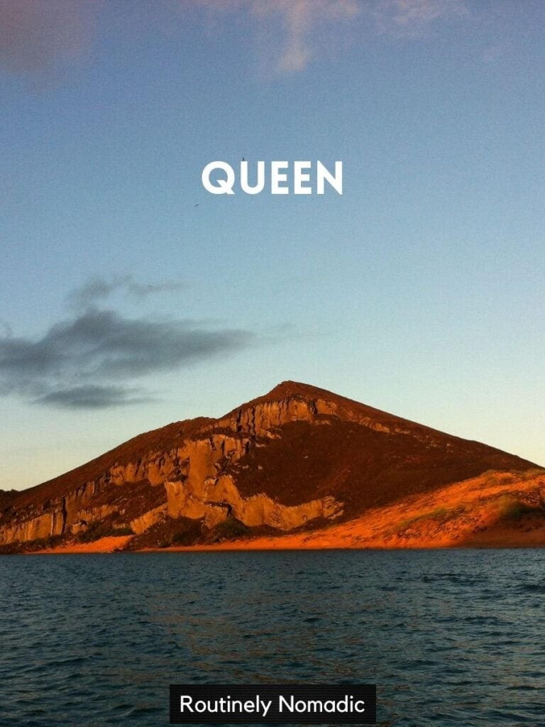 Ocean and cliffs with one word instagram captoins
