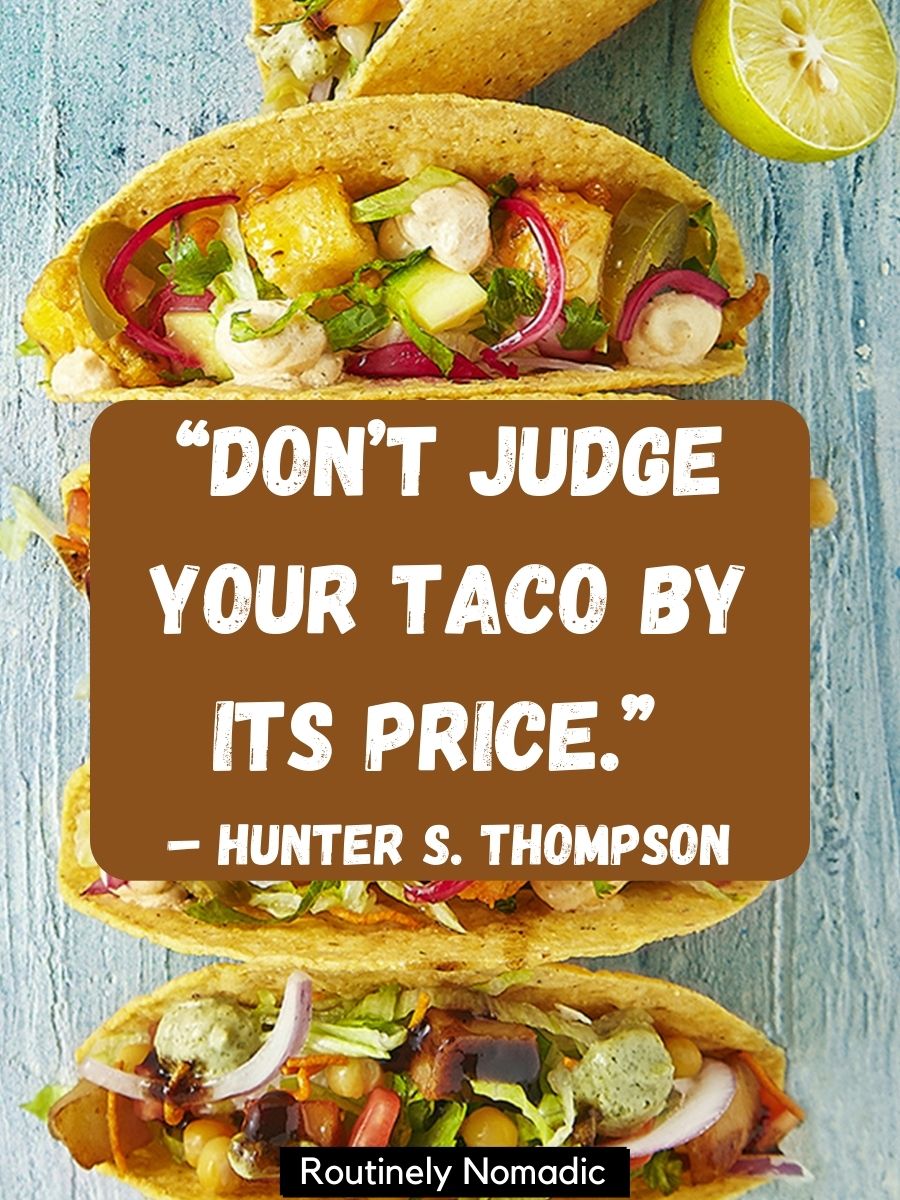 115 Tasty Taco Captions for Instagram - Routinely Shares