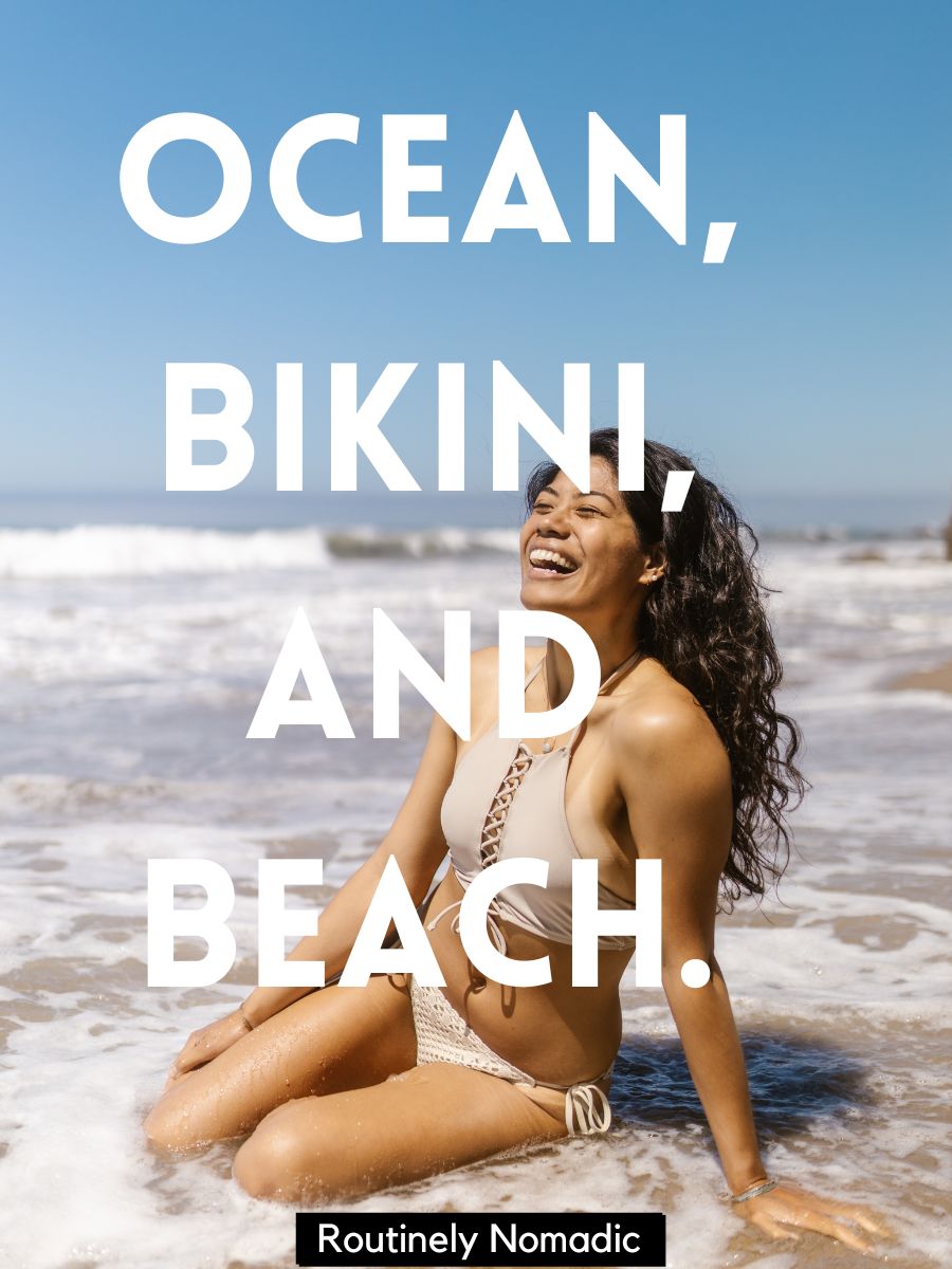 145 Short Bikini Quotes for that Fun in the Sun Aesthetic - Routinely ...