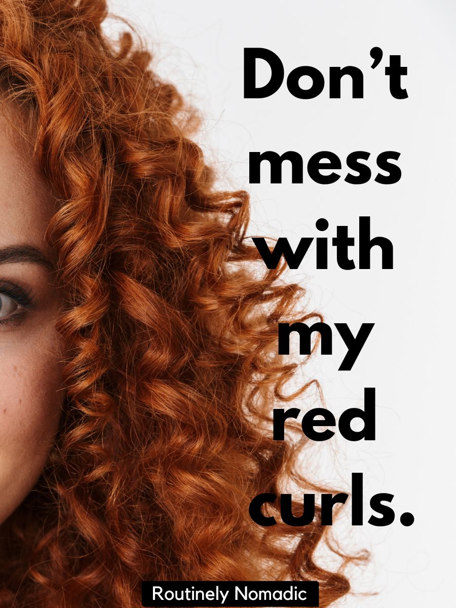 125 Red Hair Captions for that Sassy Redhead Aesthetic - Routinely Shares