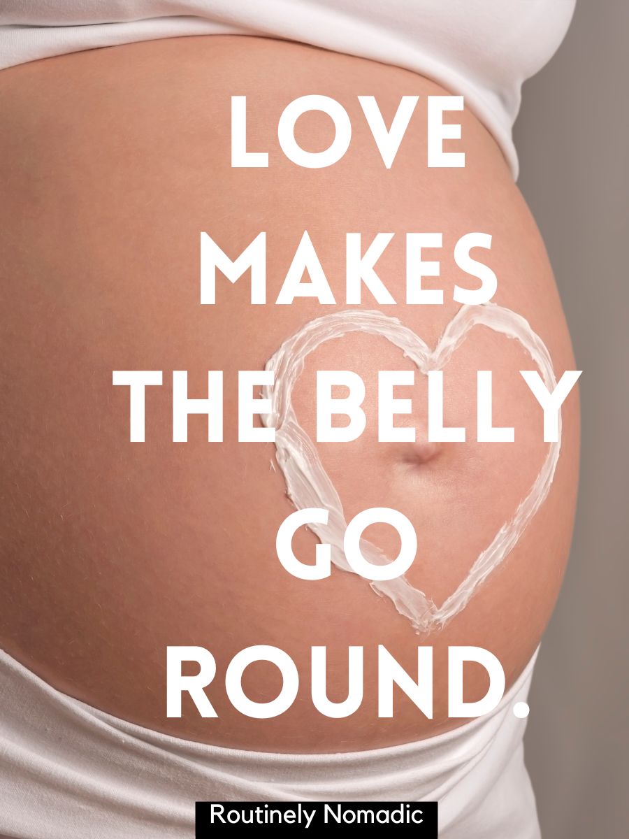 145-cute-baby-bump-captions-for-pregnancy-photos-routinely-shares
