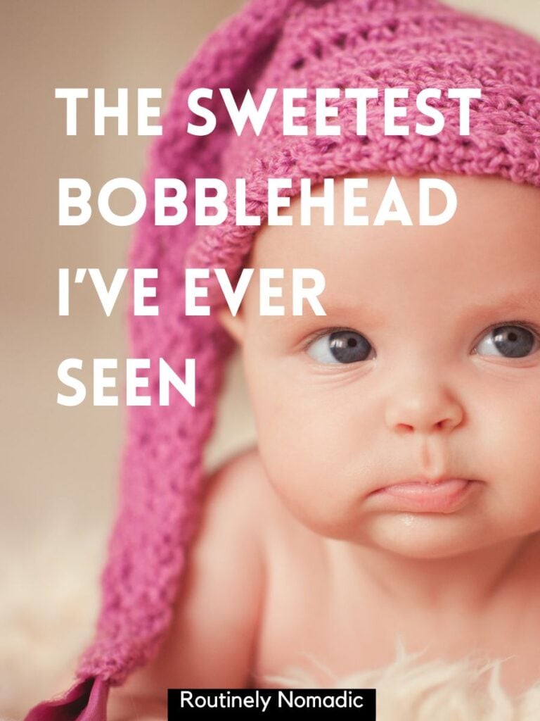 Baby with funny baby girl captions