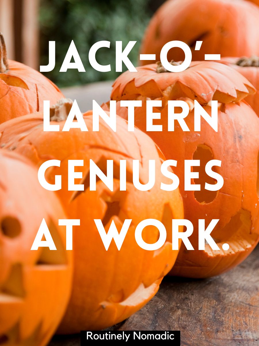 100 Cute Pumpkin Carving Captions for that Fun Halloween Aesthetic ...