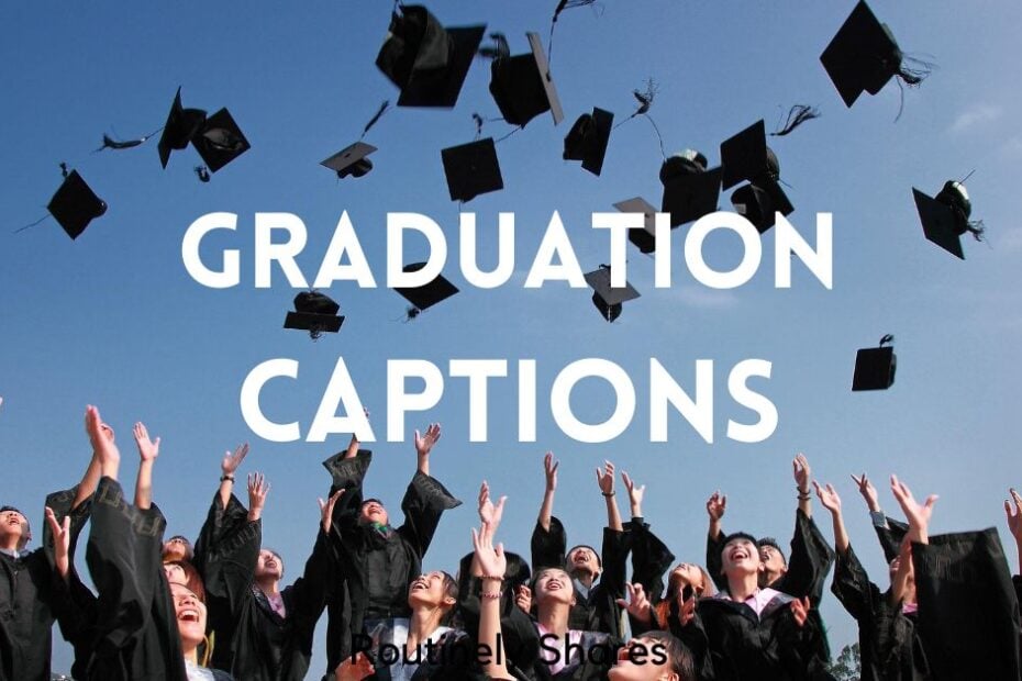 People with Instagram captions graduation