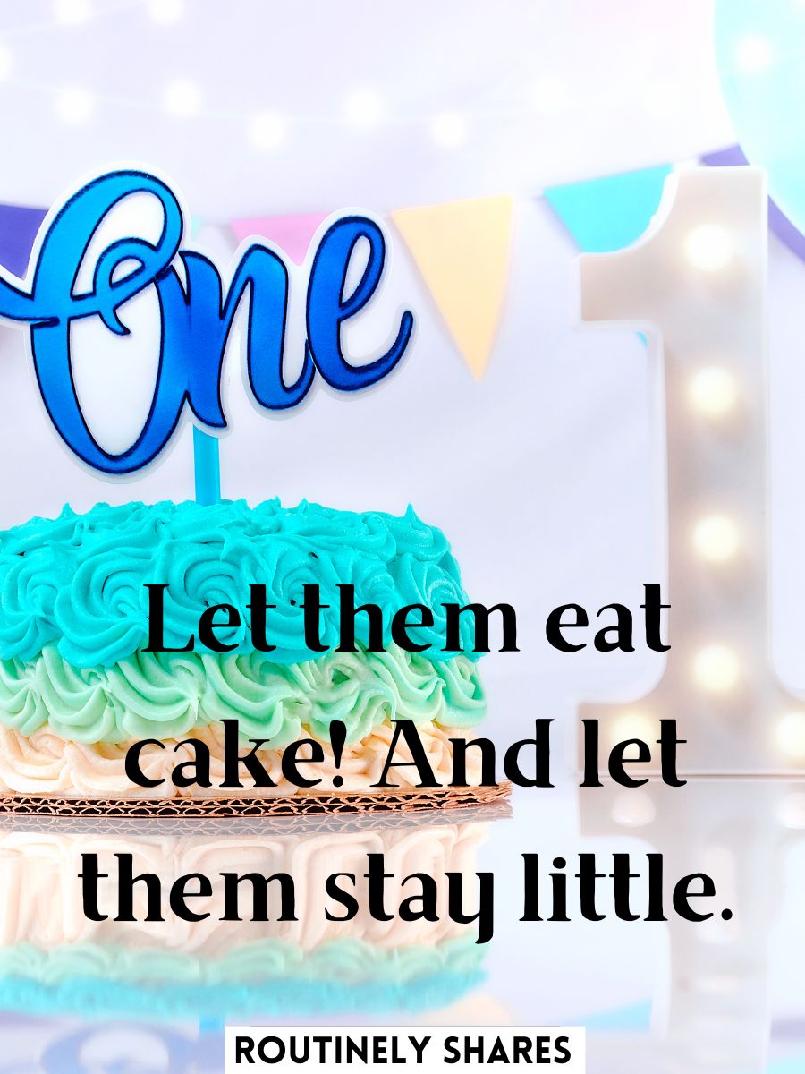 Happy First Birthday Captions for that First Big Milestone - Routinely