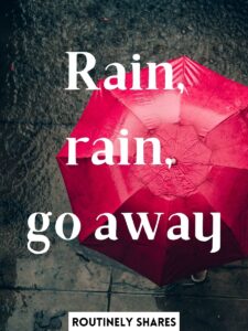 The 150 Best Rain Captions for Instagram for that Rainy Day Aesthetic