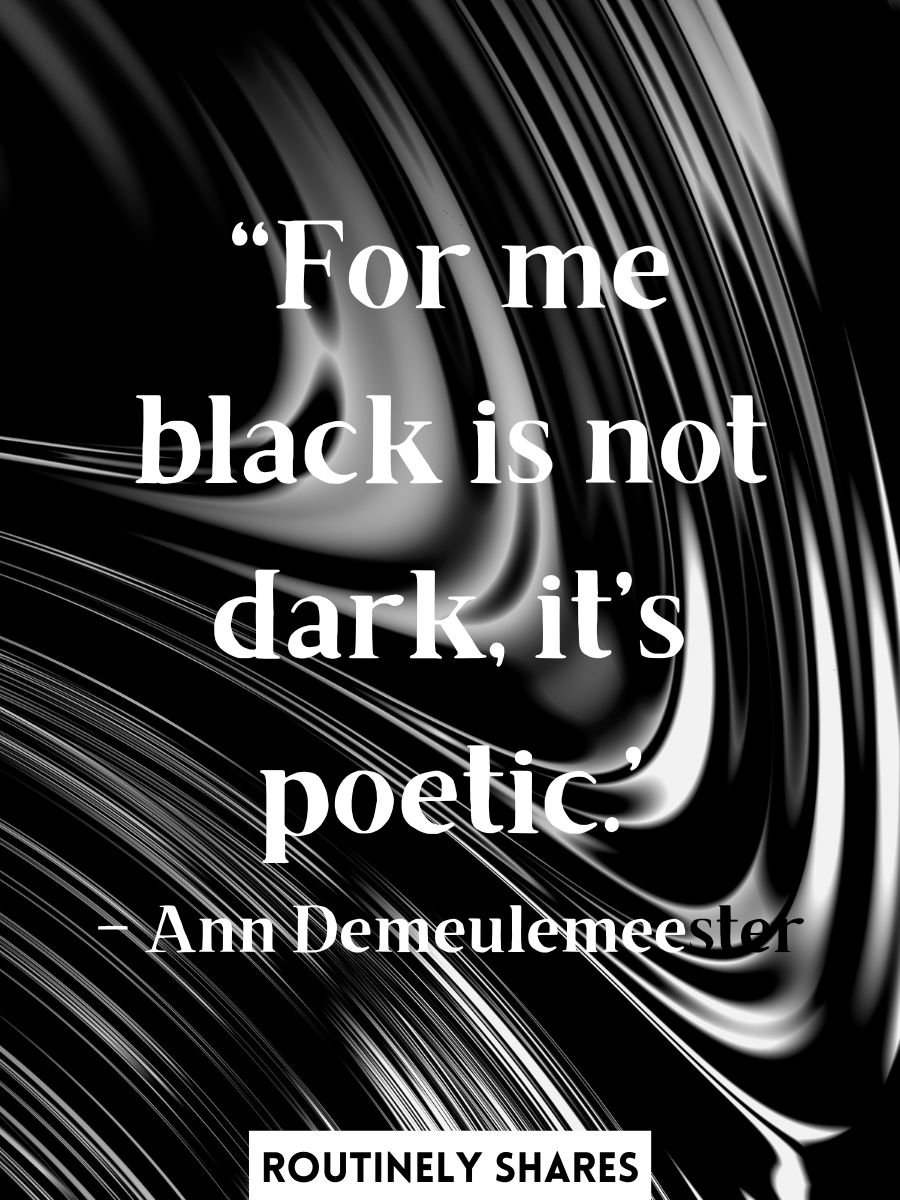 115 Best Black Outfit Captions for Instagram - Routinely Shares