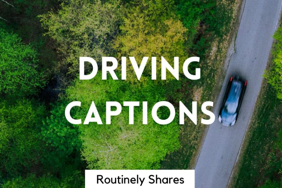 The words driving captions