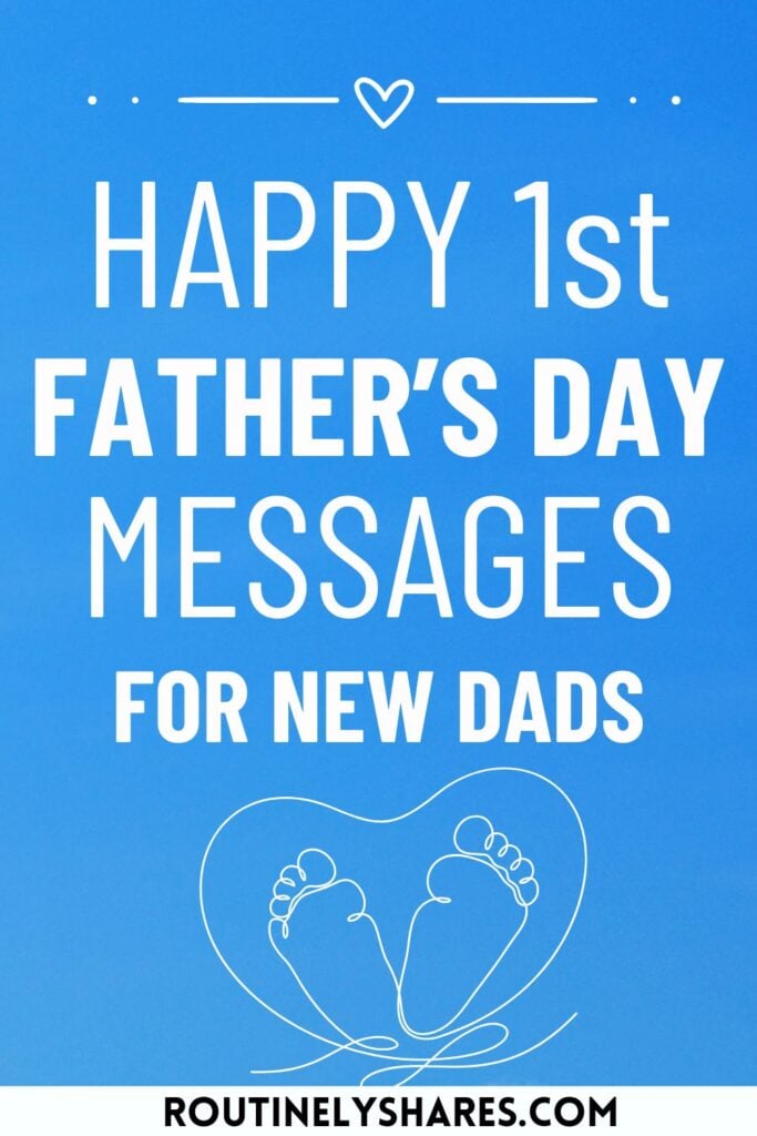 Happy First Father’s Day Quotes and Messages from Wife, Son or Daughter ...