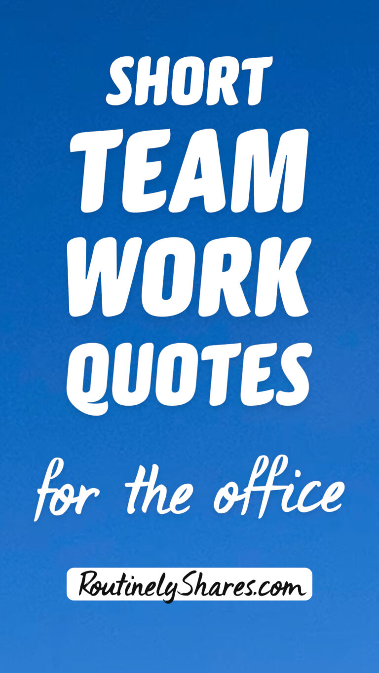 100 Short Inspiring and Funny Teamwork Quotes for the Workplace ...