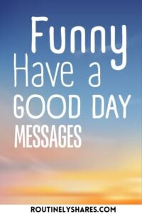 Good day messages