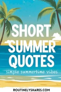 Short summer quotes