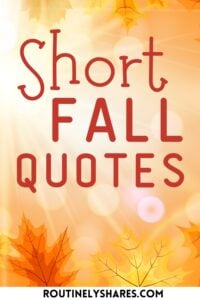 Short Fall Quotes