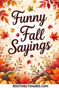 Funny fall sayings