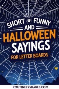 Funny Halloween Letter Board Quotes