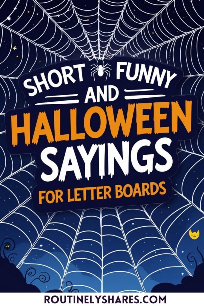 Funny Halloween Letter Board Quotes and Sayings for a Hilarious Spooky ...