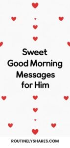 Good morning messages for him