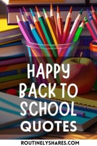 Happy Back to School QUotes