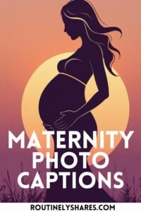 Maternity Photo captions