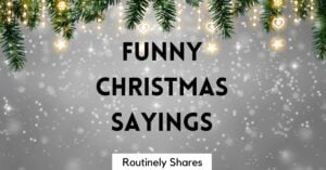 Funny Christmas Sayings