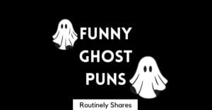 cute and Funny Ghost Puns