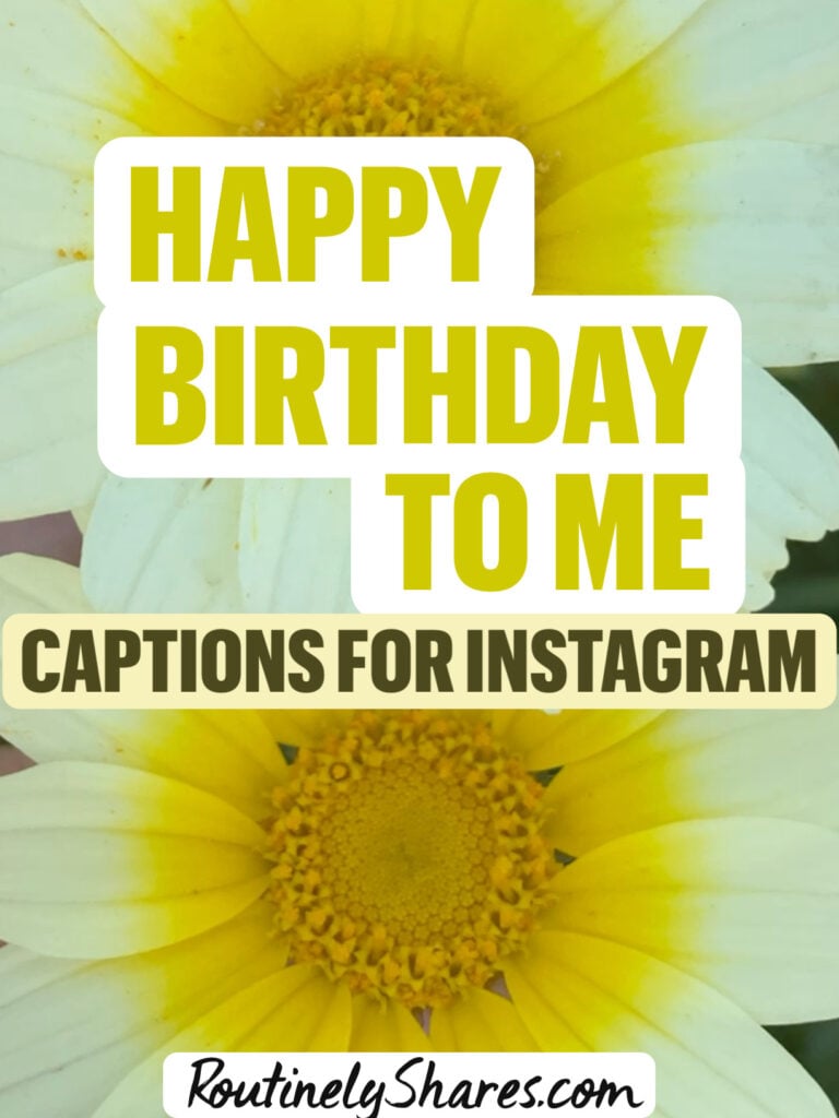 100 Birthday Captions for Yourself to Say Happy Birthday to Me ...