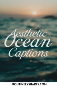 Ocean captions