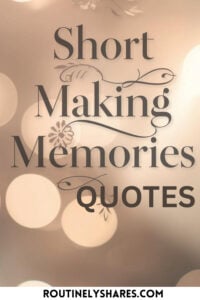 Memories quotes