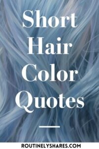 Hair color quotes