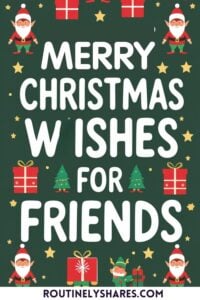 Merry Christmas Messages for friends