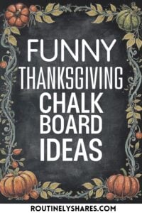 Thanksgiving chalk board art ideas