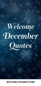 December quotes
