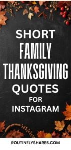 Thanksgiving quotes for family