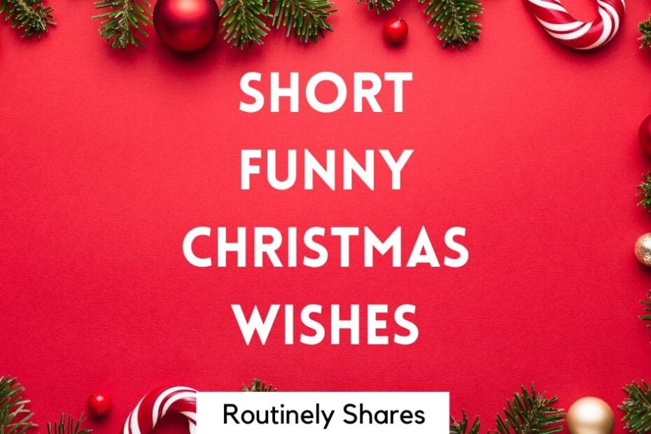 Short funny Merry Christmas Messages, Greetings and Wishes
