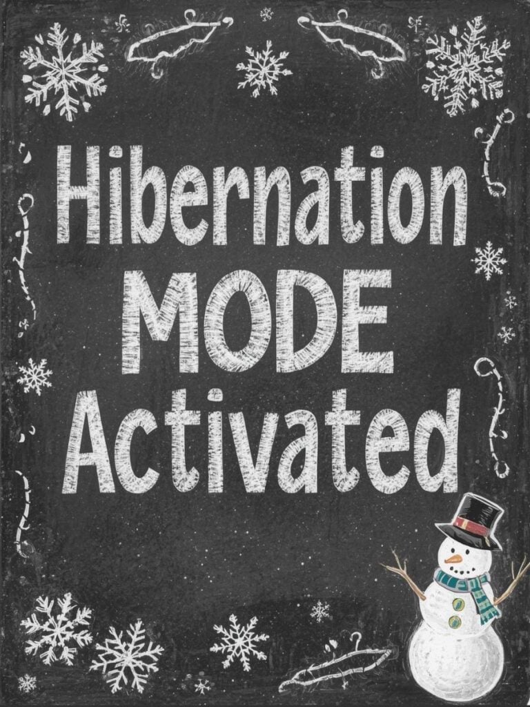 Winter chalkboard Art ideas