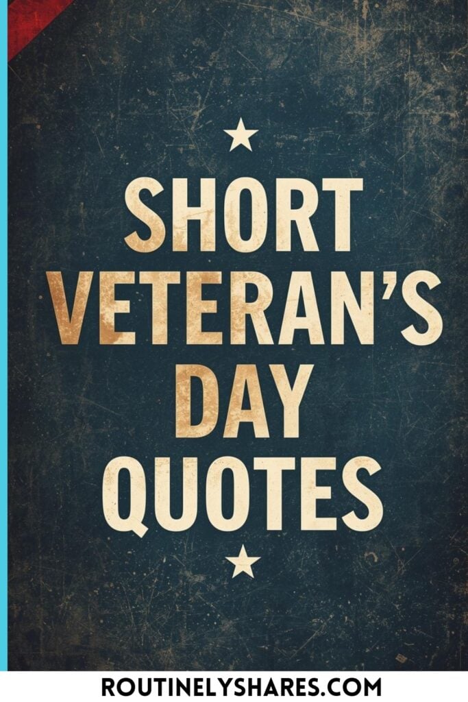 Veteran's Day quotes