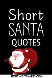 Santa Quotes and Sayings