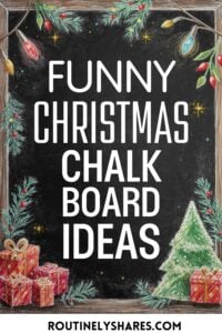 Christmas Chalkboard Art Ideas
