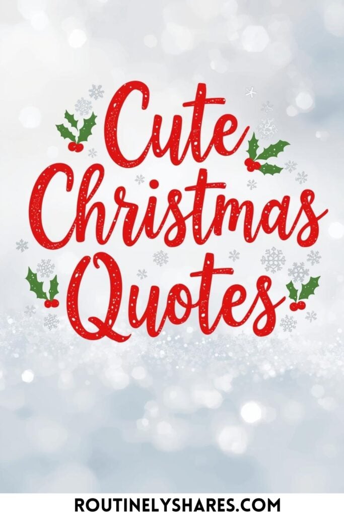Cute Christmas Quotes