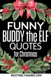Funny Buddy the elf quotes