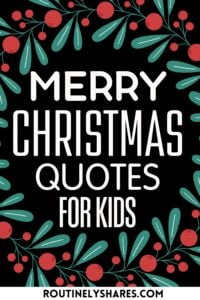 Christmas quotes for kids