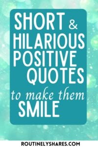 Short funny positive quotes