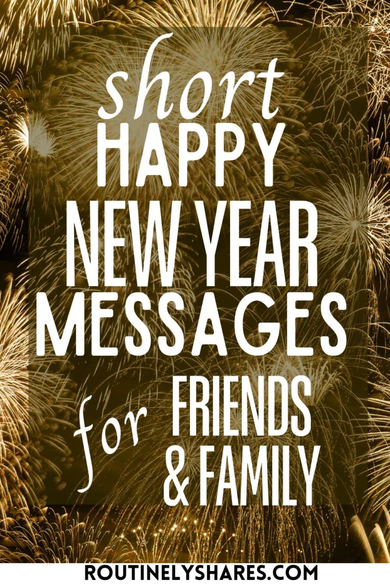 Short Happy New Year Messages for Friends and Family to Ring in 2026 ...