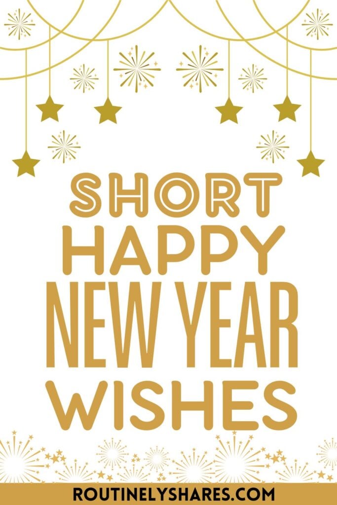 Short Happy New Year Wishes