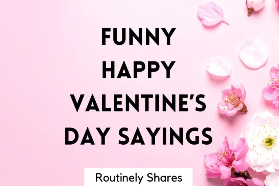 Funny Happy Valentine's Day Sayings