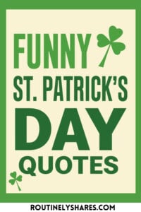 St. Partick's Day quotes