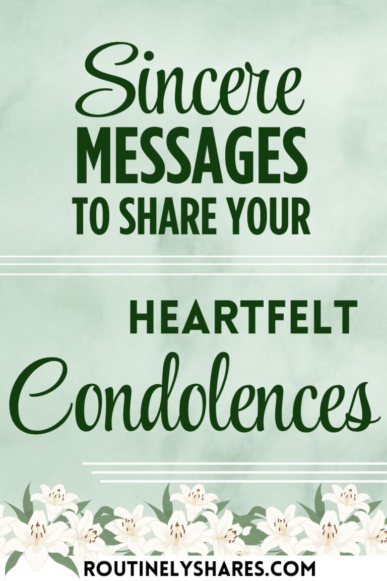 Heartfelt Condolence Messages to Share Your Sincere Sympathy ...