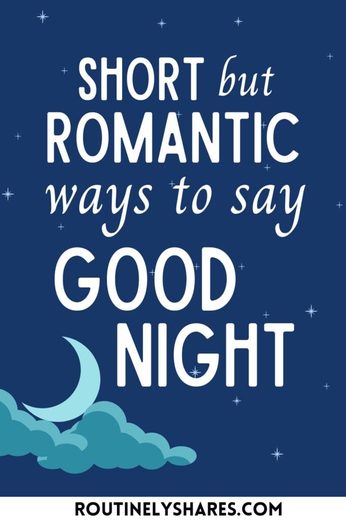 Short Good night Messages